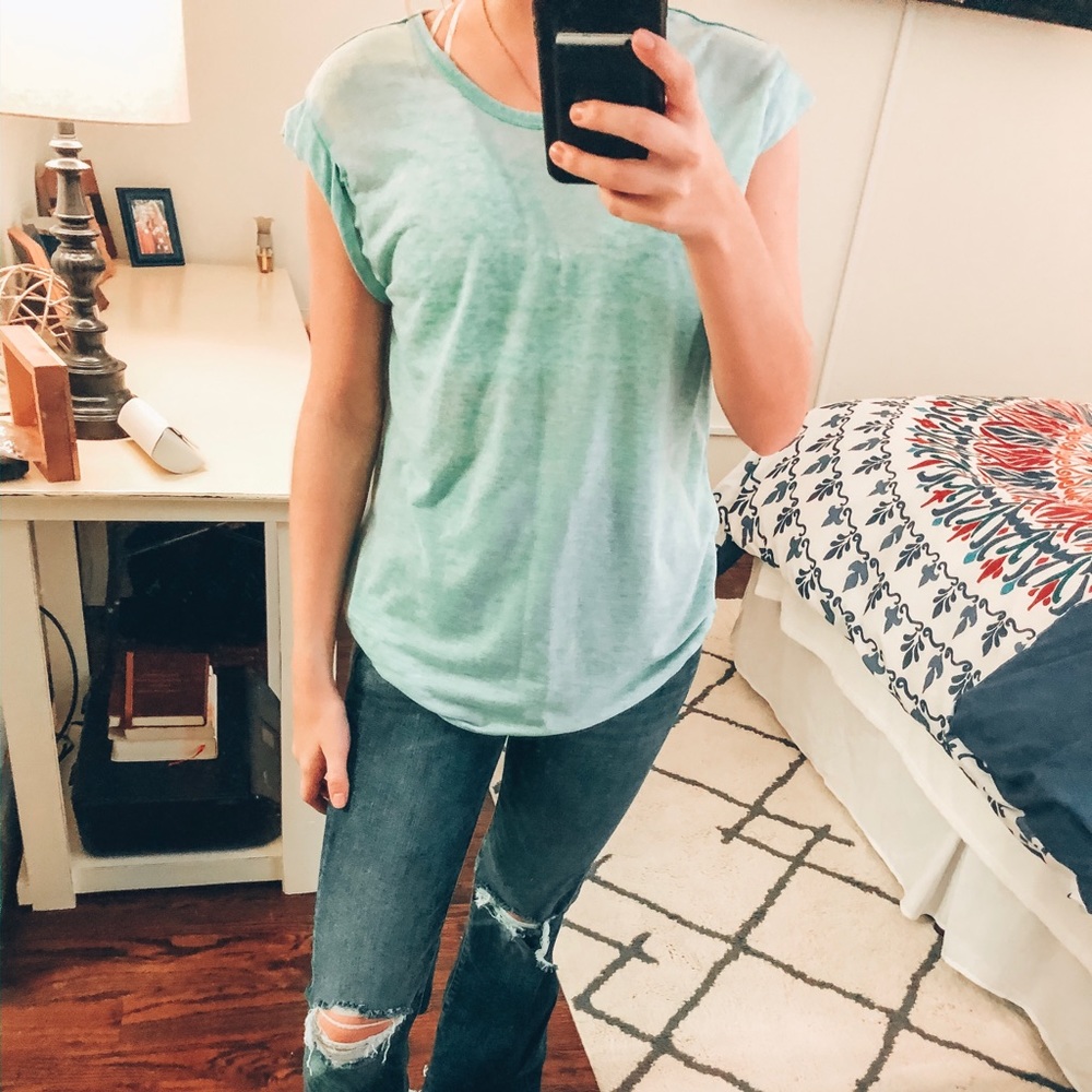 mossimo green tee